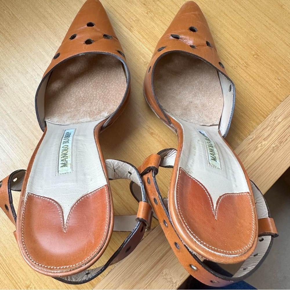 Manolo Blahnik Slingbacks - Picture 13 of 13